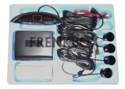 Kit 4 sensori parcheggio per auto universali. Display acustico. Riverniciabili