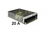 Alimentatore Stabilizzato SWITCHING 12V Volt 20A Ampere continui Trimmer-abile