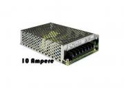Alimentatore Stabilizzato SWITCHING 12V VOLT 10A Ampere continui Trimmer-abile