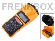 Misuratore Laser di Distanza Volume Area Metro Puntatore Ultrasuoni Display LCD