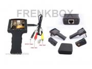 Tester cctv Monitor Portatile 3,5 Ricaricabile per test telecamere sorveglianza