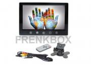 Mini Monitor 9 Pollici per videosorveglianza o retromarcia 2 ingressi av1\av2