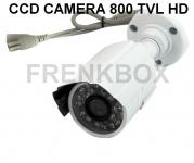 Telecamera camera videosorveglianza CCD 800TVL HD infrarossi 24Led IR 3,6 mm 502