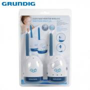 Audio Baby monitor phone control bimbo WIRELESS 200m Grundig CONTROLLO BAMBINI