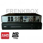 Dvr 4 canali ibrido AHD 720p, IP Hdmi Vga Visione remota da cellulare 100 fps