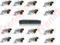 Kit Videosorveglianza DVR 16 telecamere TOP QUALITY